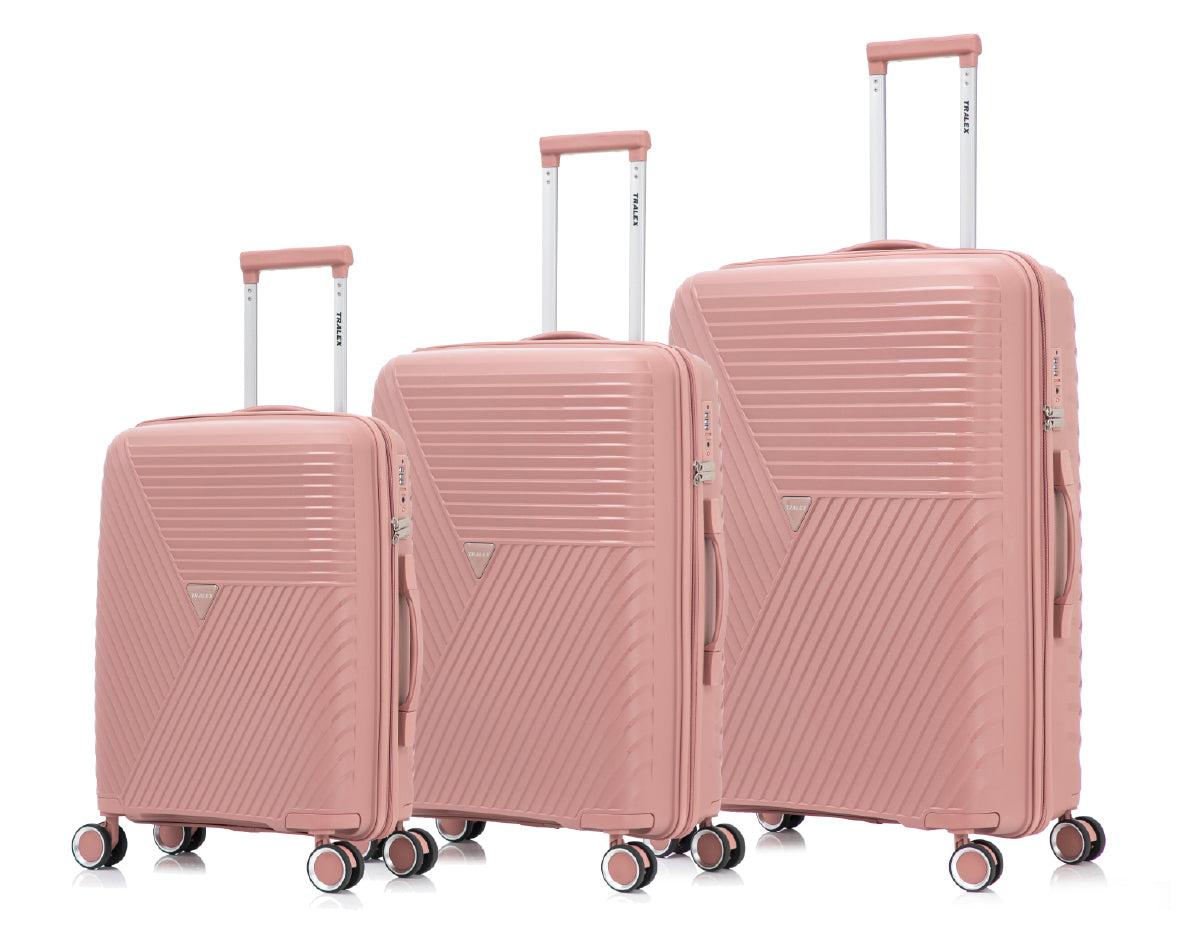 Voyager Polypropyleen Koffer Dusty Rose