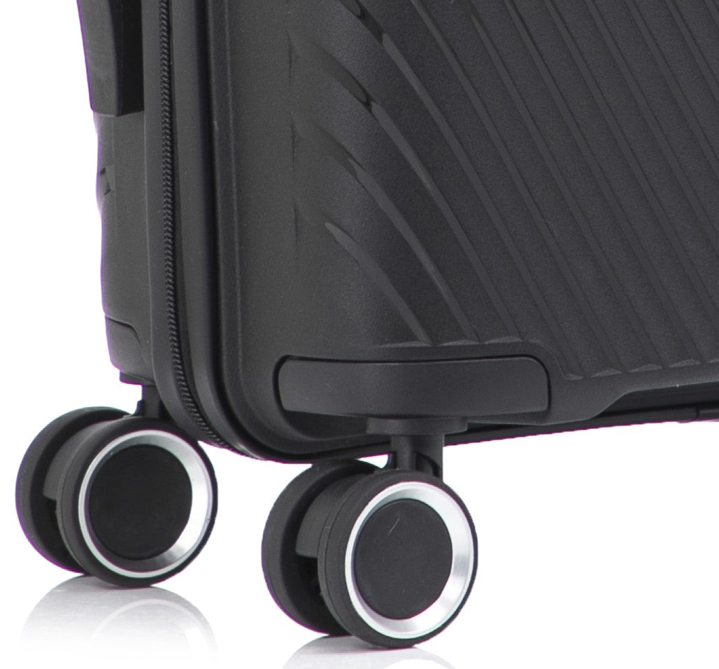 Voyager Polypropyleen Koffer Midnight Black