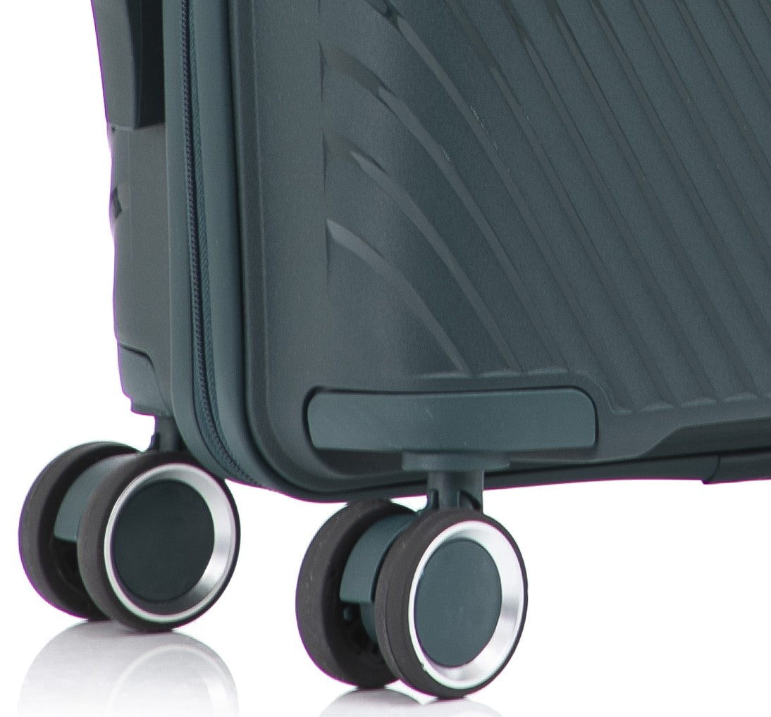 Voyager Polypropyleen Koffer Ocean Blue