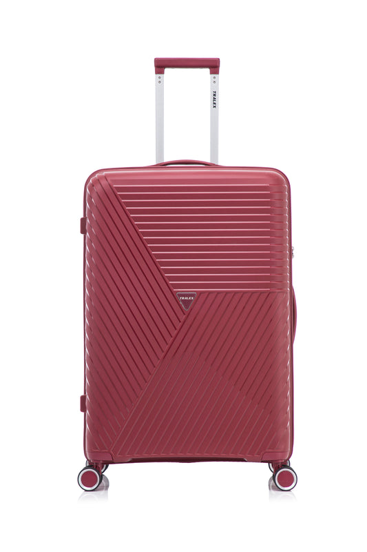 Voyager Polypropyleen Koffer Wine Red