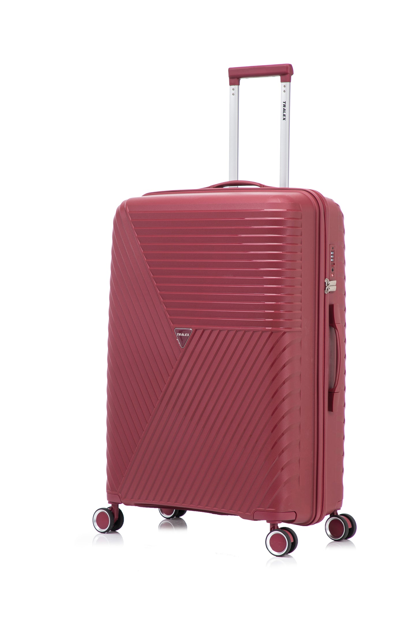 Voyager Polypropyleen Koffer Wine Red