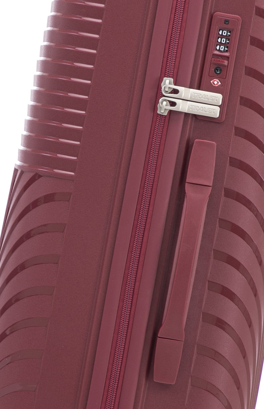 Voyager Polypropyleen Koffer Wine Red