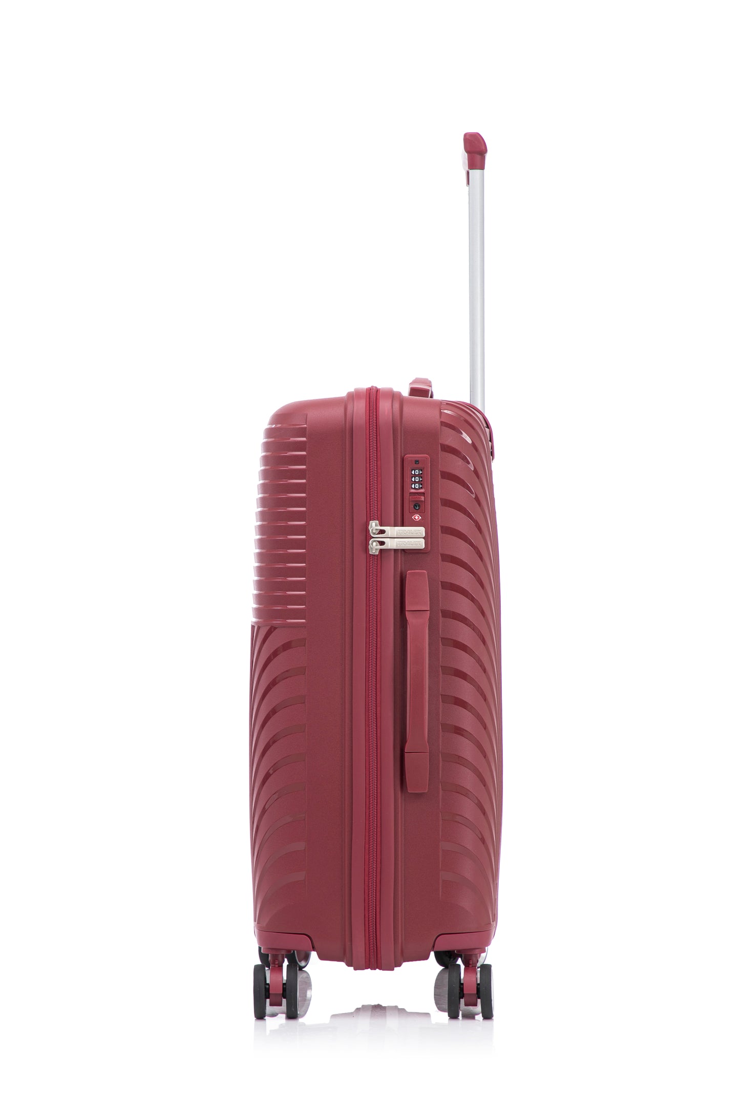 Voyager Polypropyleen Koffer Wine Red